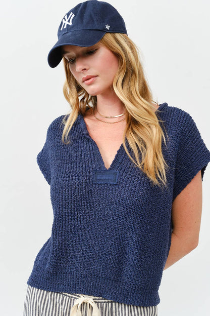 Lightweight Short Sleeve Sweater