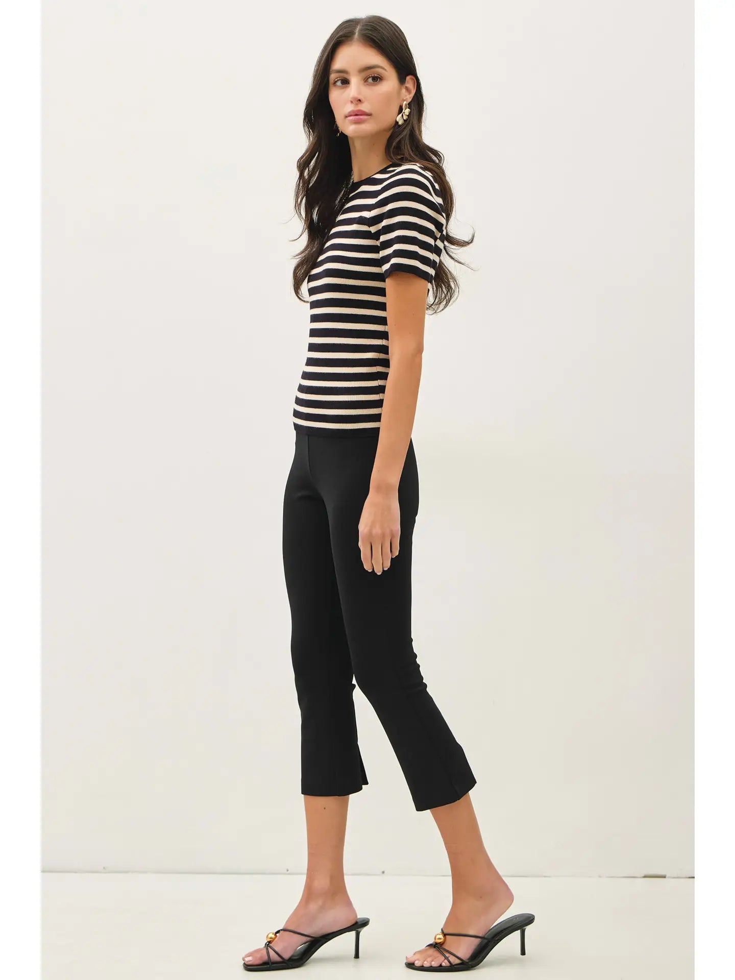 Classic Striped Crewneck Sweater