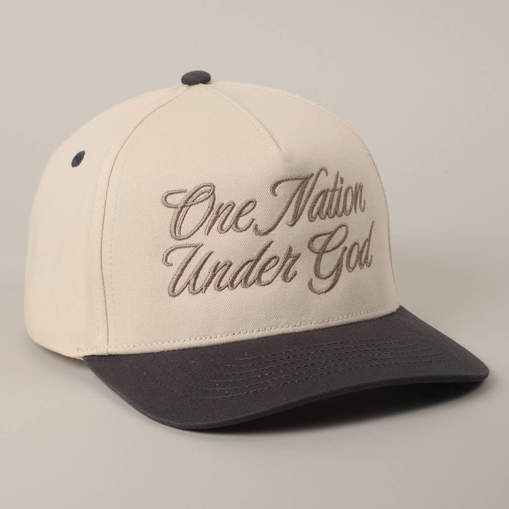 One Nation Under God Two-Tone Trucker Hat