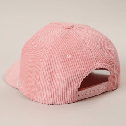 MAKE SANTA GREAT AGAIN Corduroy Rope Trucker Hat