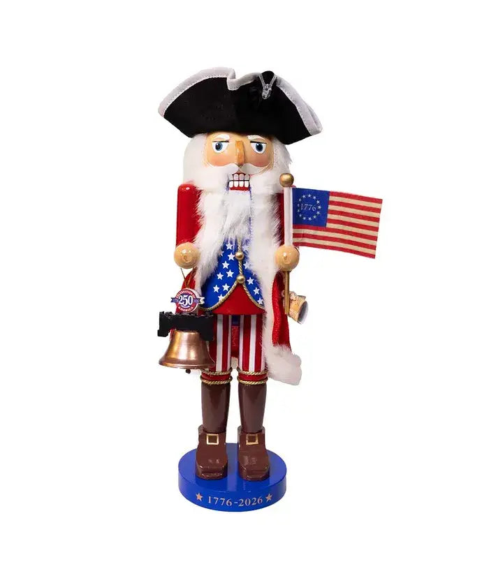 ** Pre- Order **  14" 250th Anniversary of America Nutcracker
