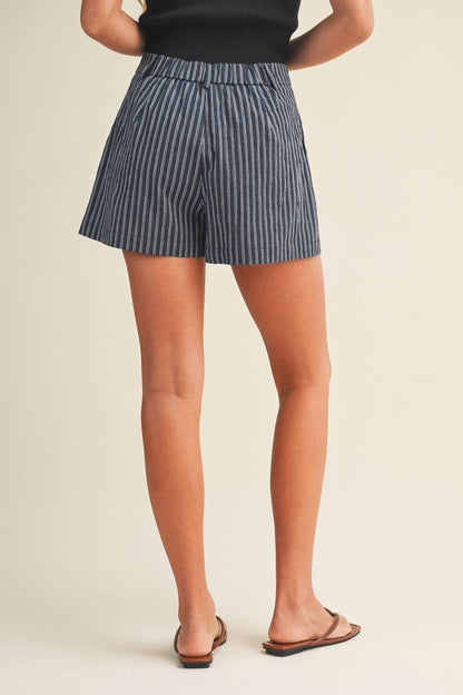 Waist Striped Shorts