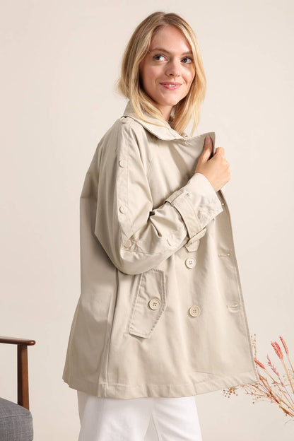 Mid-length Trench Coat