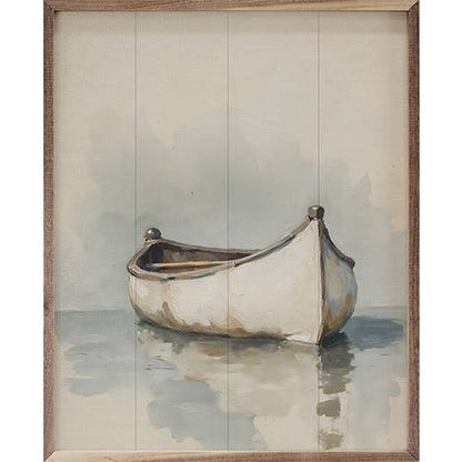 White Boat On The Water