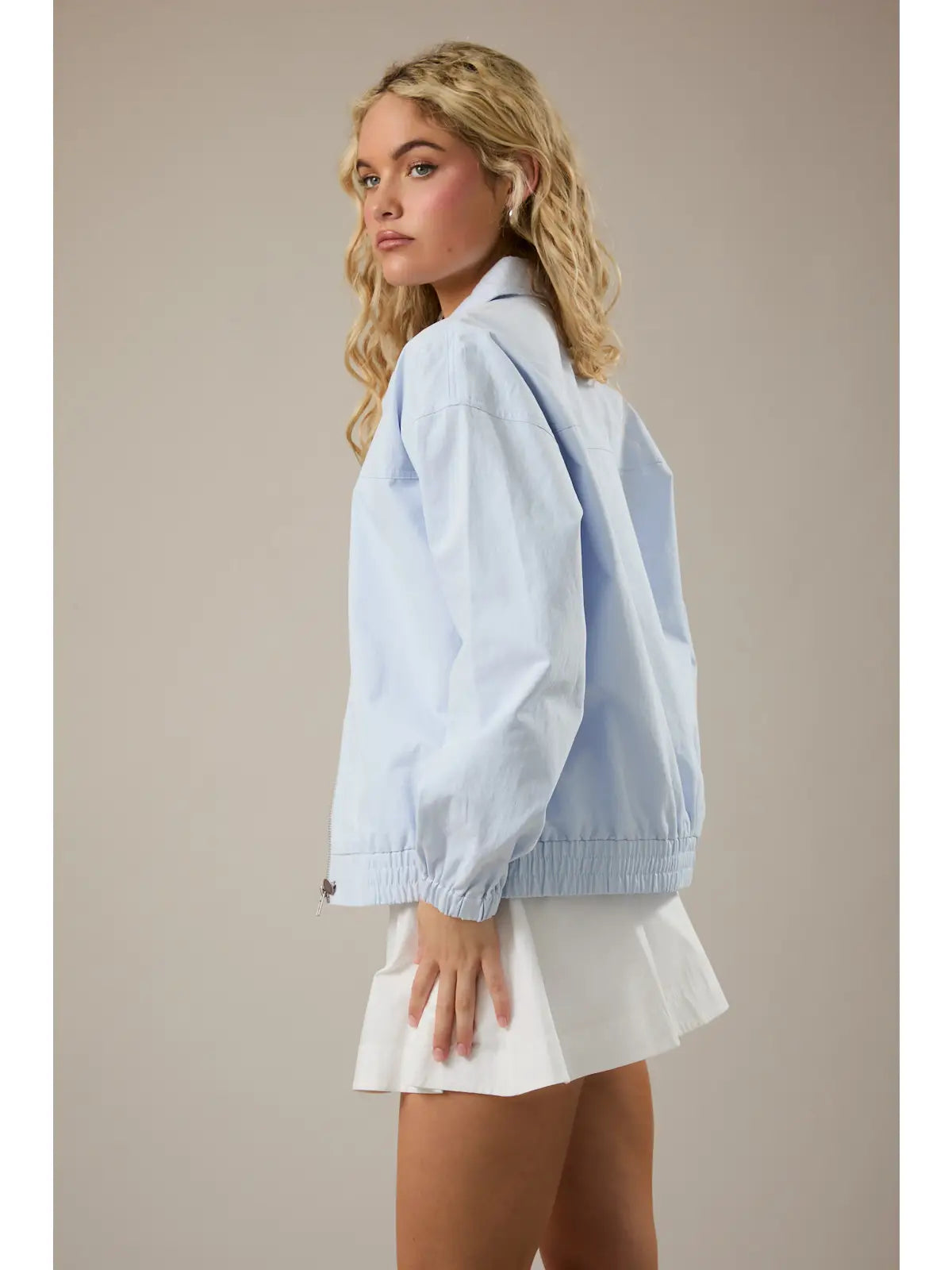 Collared Bomber Jacket