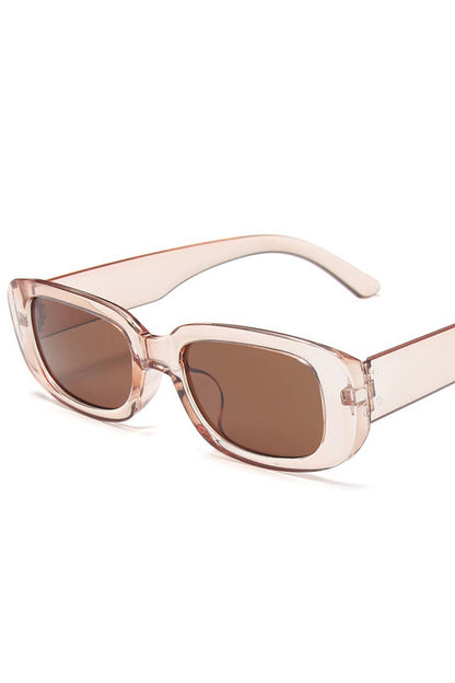 Trendy Small Square Sunglasses for Women, UV400_CWASG0071: BEIGE / (OS) 1