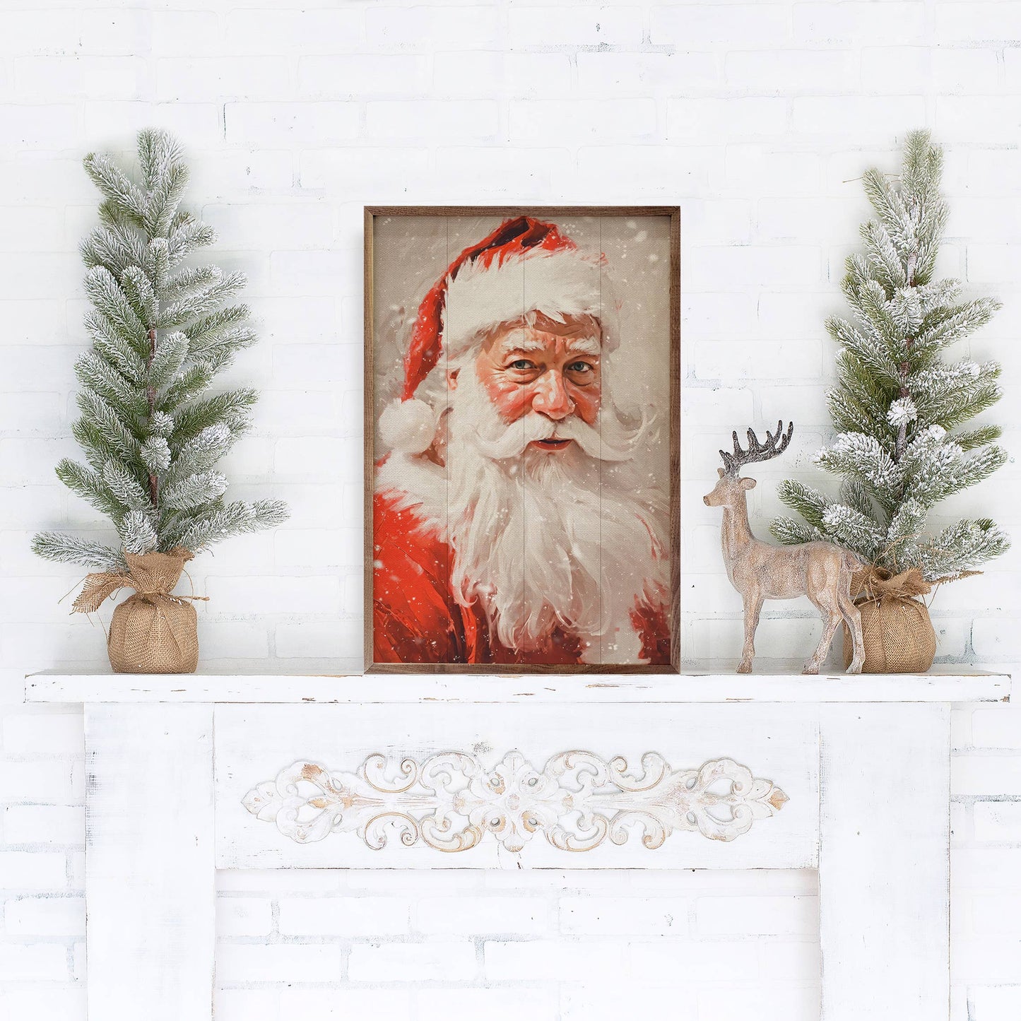 Mister Claus Art Print