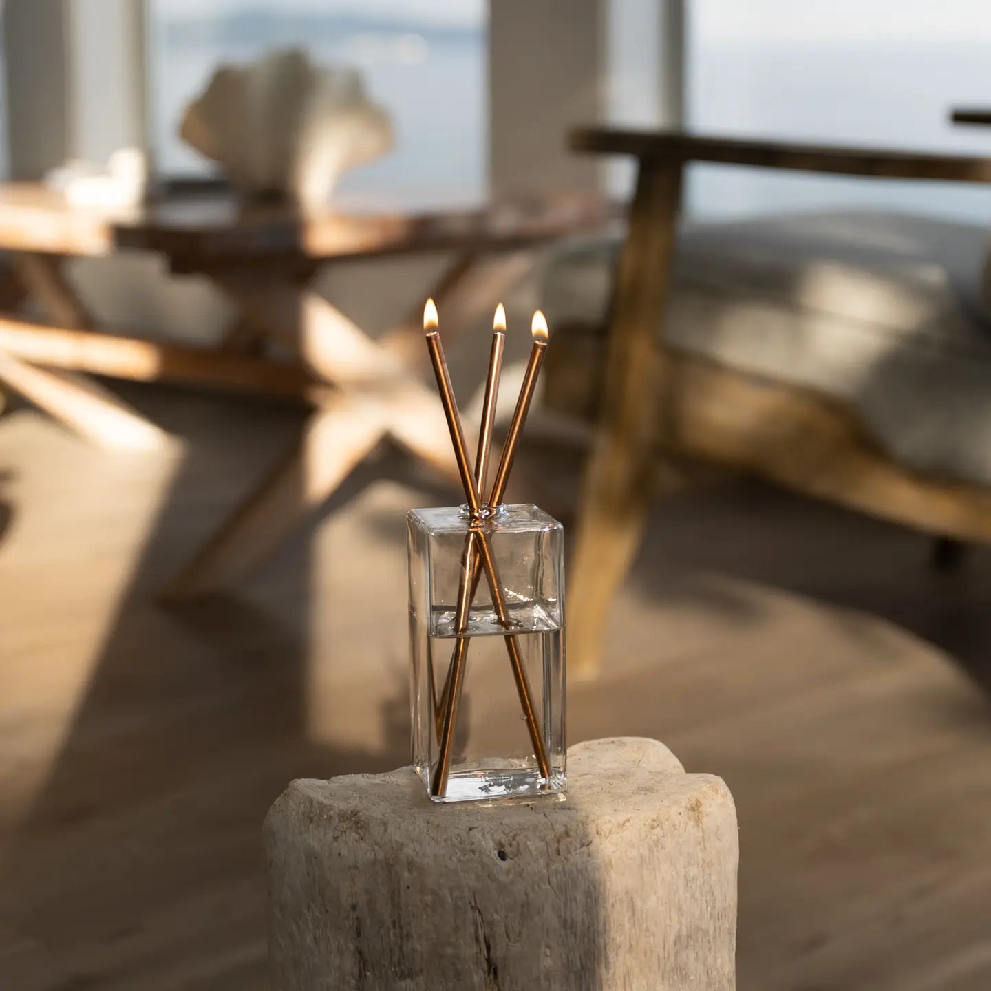 Everlasting Bondi Clear Glass Vase