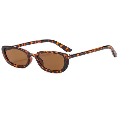 Retro Small Oval Frame Sunglasses