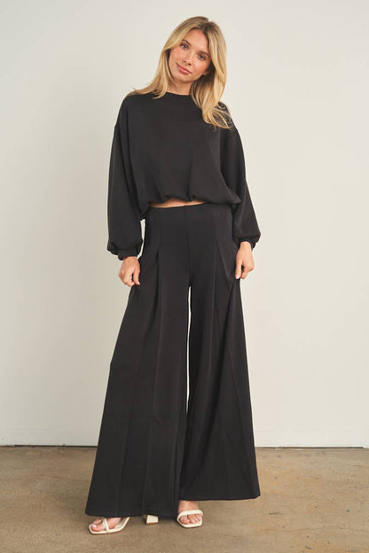 6807-Wide Palazzo Pants