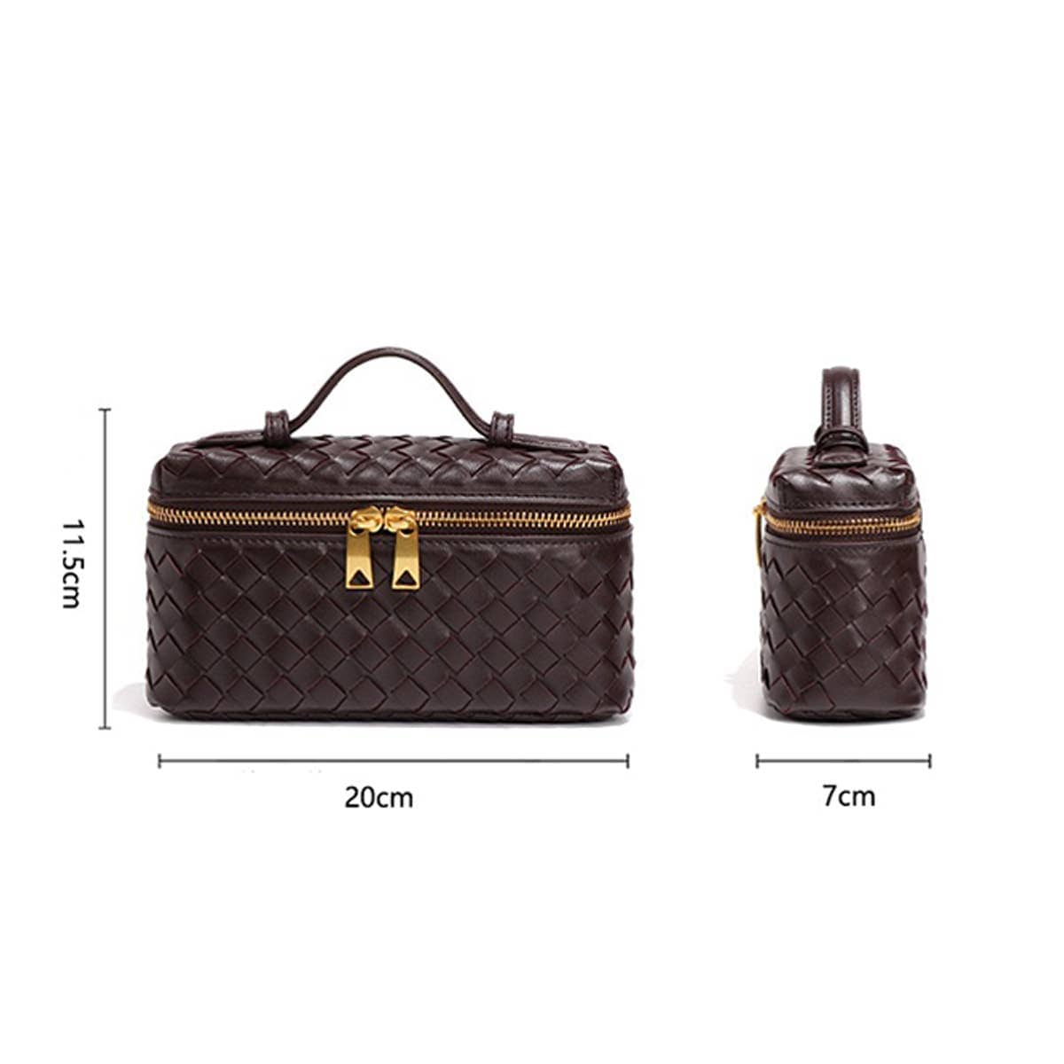 Handmade Woven Trendy Box Shoulder Bag_CWAB06123