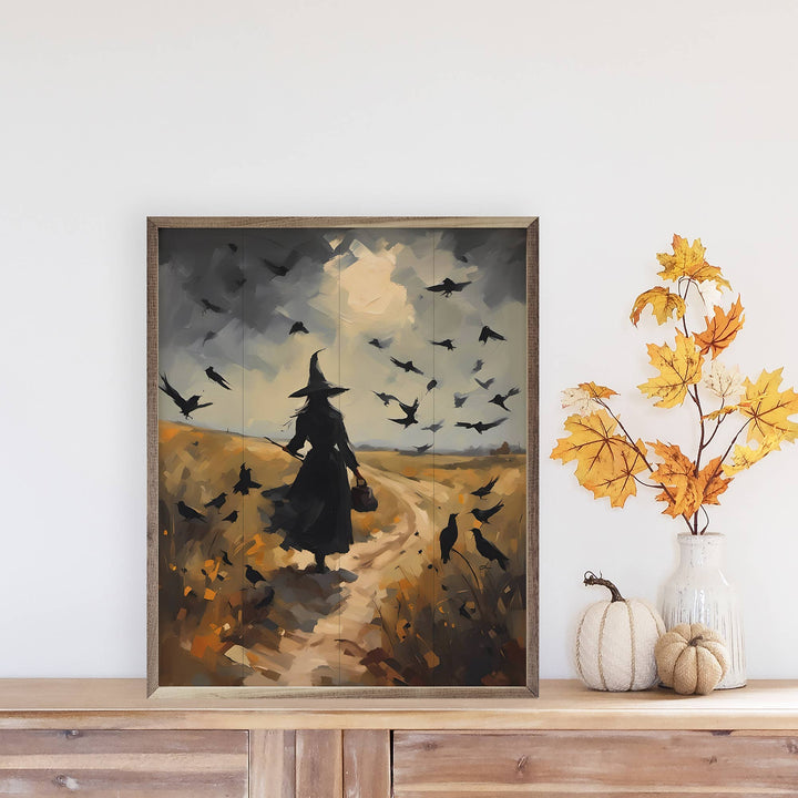 Witch On Path Print