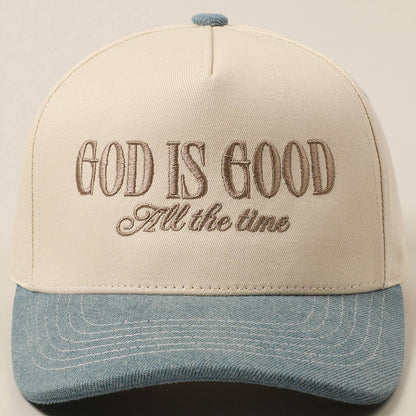 God Is Good Trucker Hat