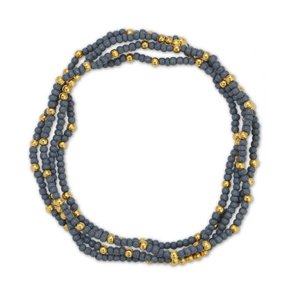 Solid Color 2mm Seed Bead Bracelets