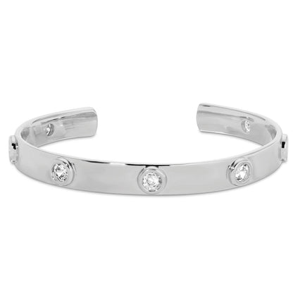 Cubic Zirconia Cuff Bracelet