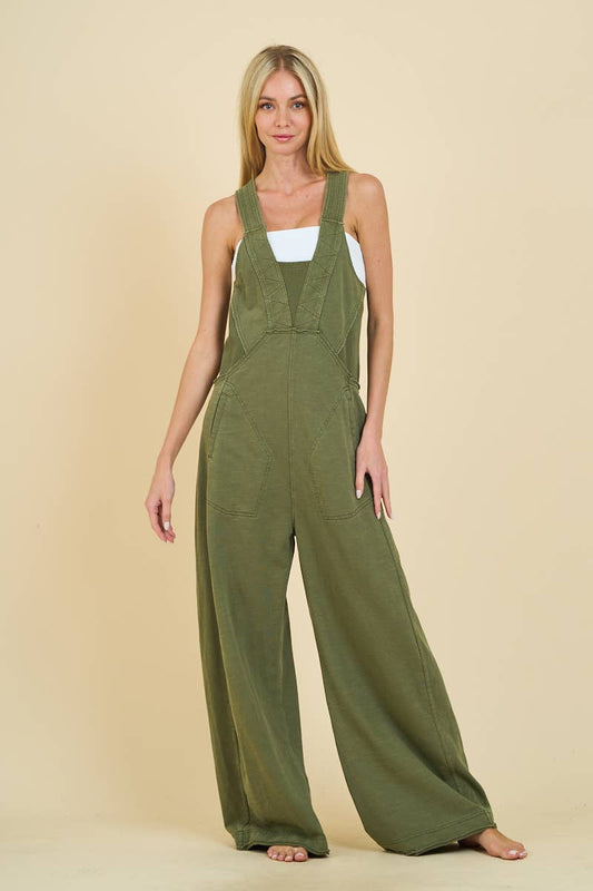 Vintage Wide Jumpsuit