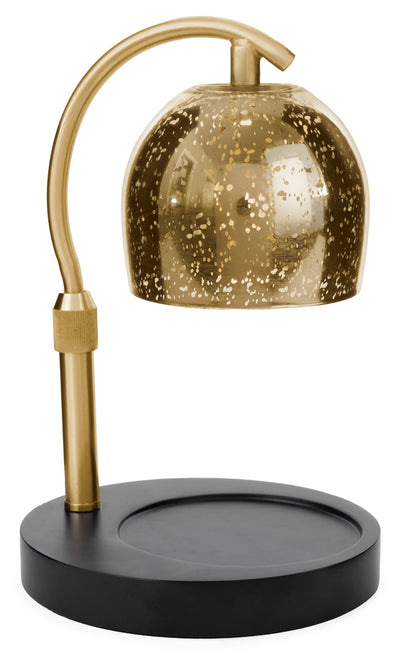 Mercury Glass Candle Warmer Lamp