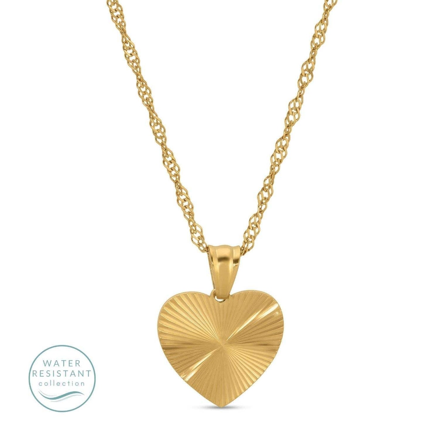 Heart Burst Water Resistant Pendant