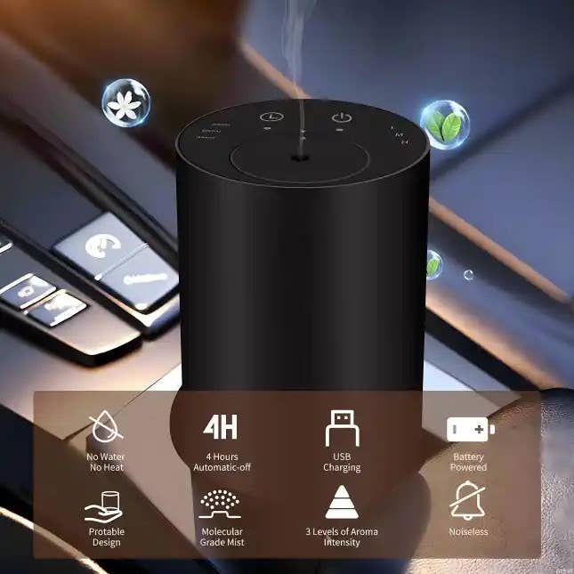Luxury Portable Home, Office and Car Diffuser
