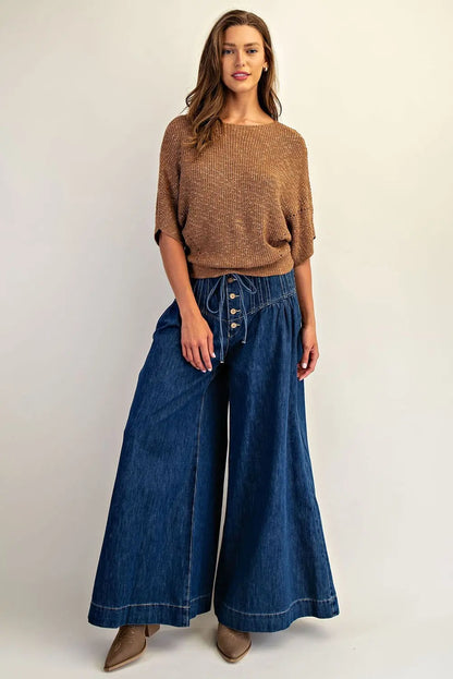 Textured Knit Sweater