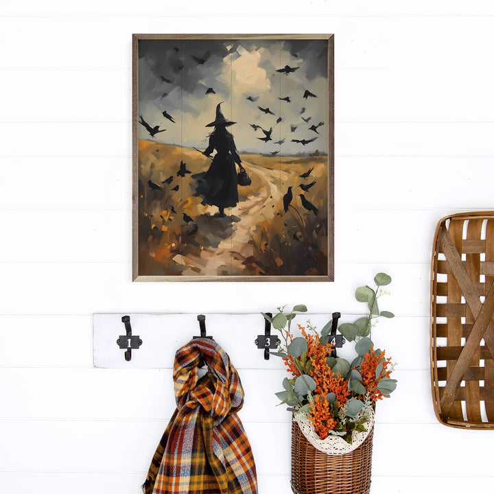 Witch On Path Print