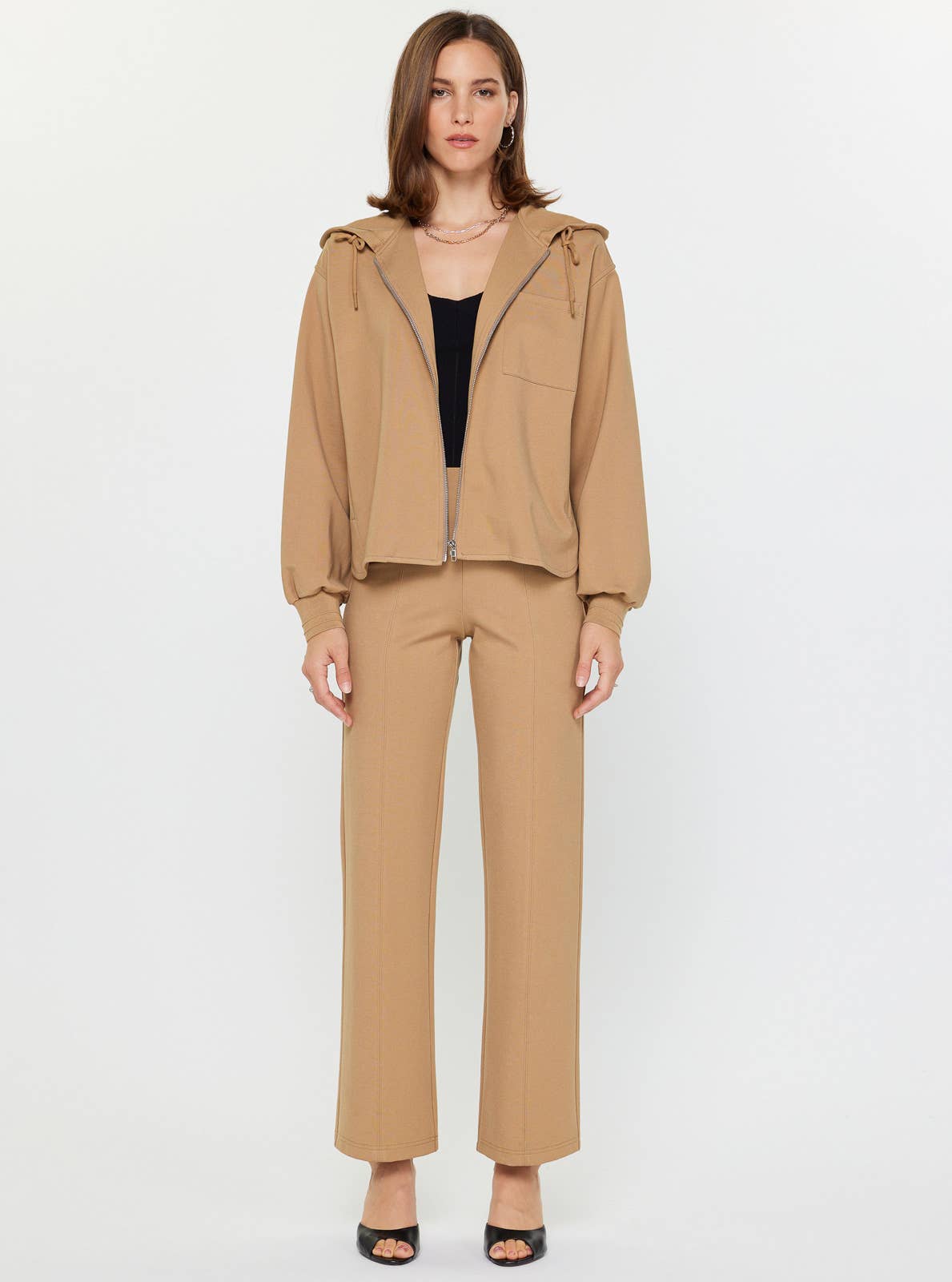 Straight Leg Ponte Pants