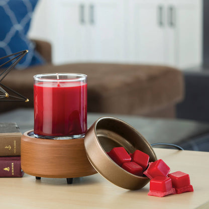 Pewter Walnut 2-in1 Classic Warmer
