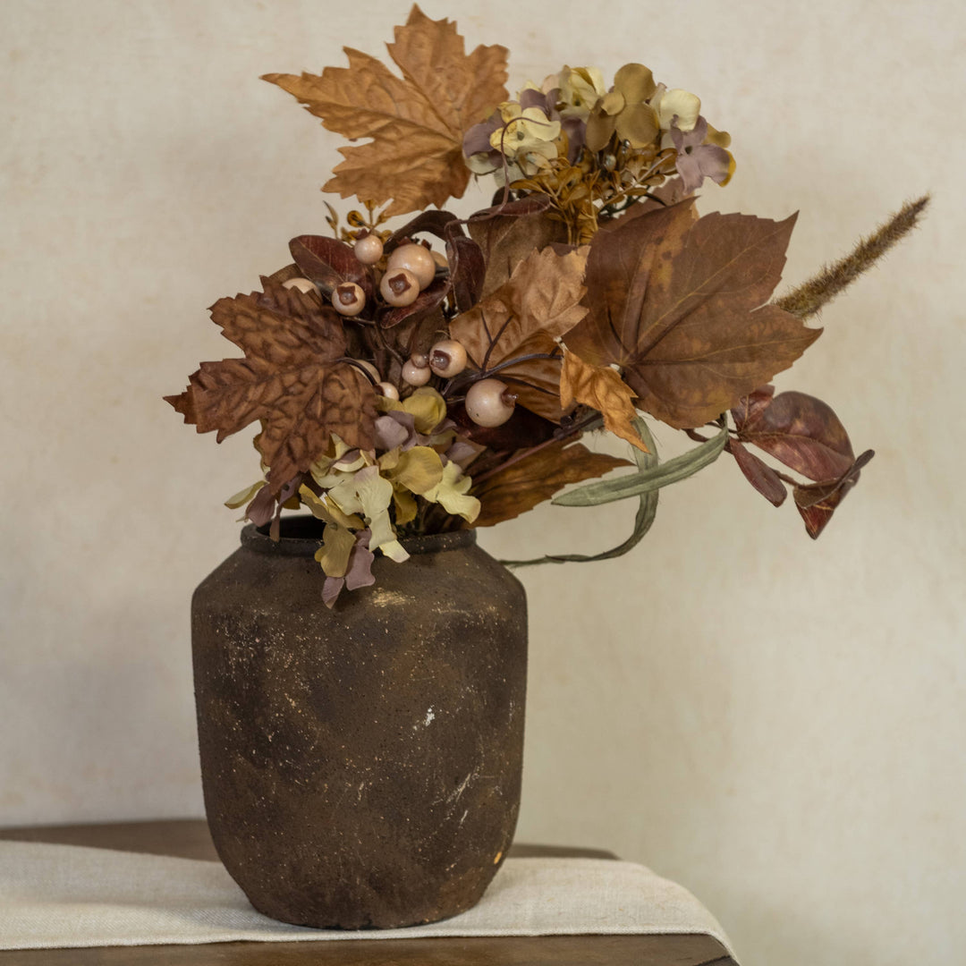 28" MAPLE LEAF & BERRY SPRAY
