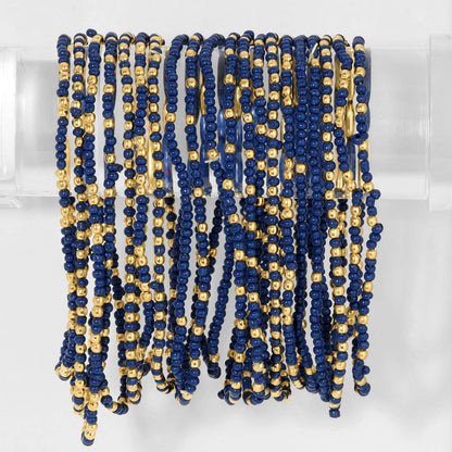 Stretch Beaded Solid Game Day Bracelets