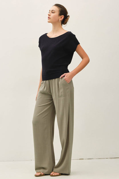 Boat Neck Sweater top