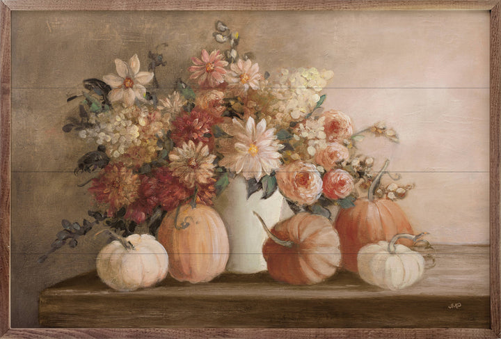 Harvest Bouquet Pomegranate By Julia Purinton Wall Art Print