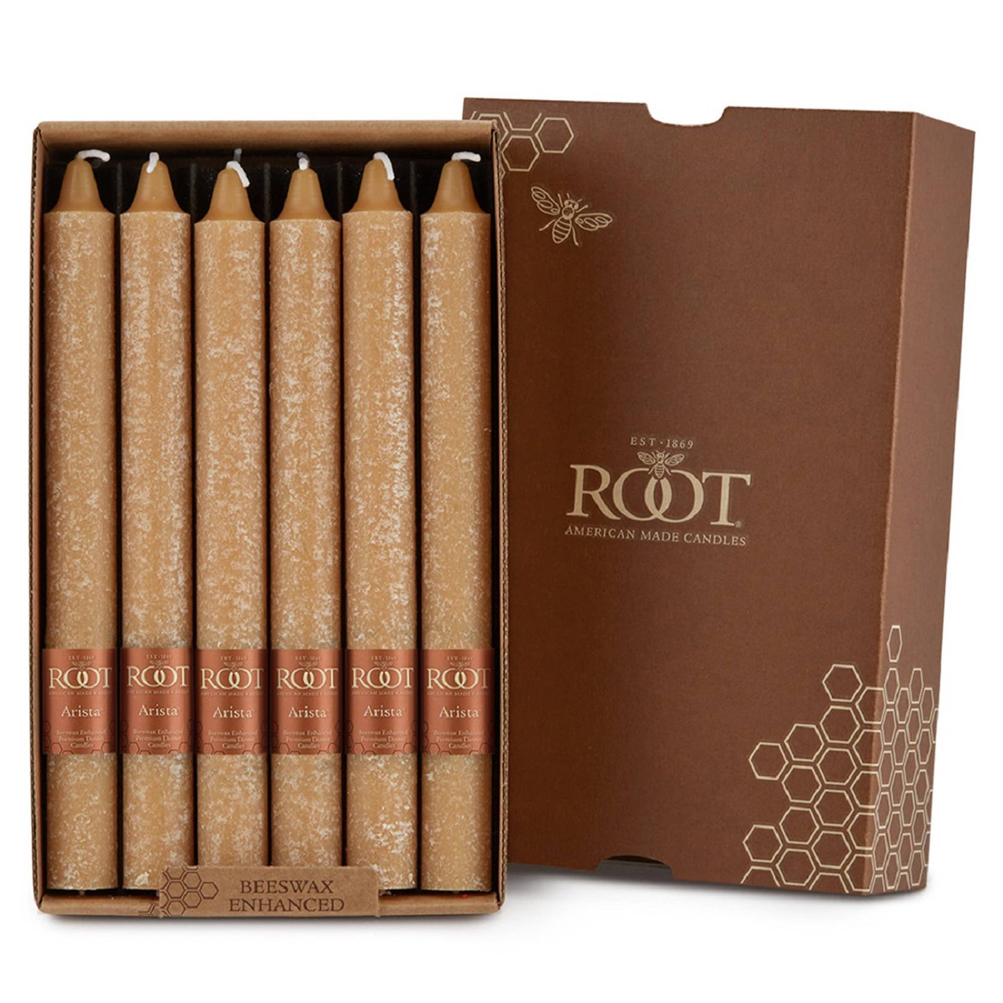 12" Root Timberline™ Arista® Wax Taper Candles - Assorted Colors