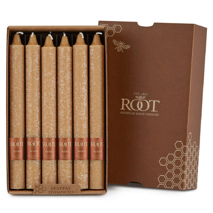 12" Root Timberline™ Arista® Wax Taper Candles - Assorted Colors