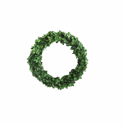 9.5" Preserved Boxwood Wreath