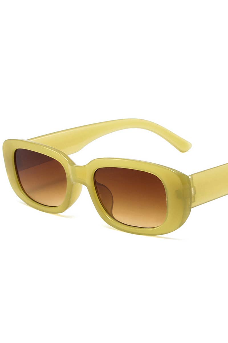 Trendy Small Square Sunglasses for Women, UV400_CWASG0071: BROWN / (OS) 1