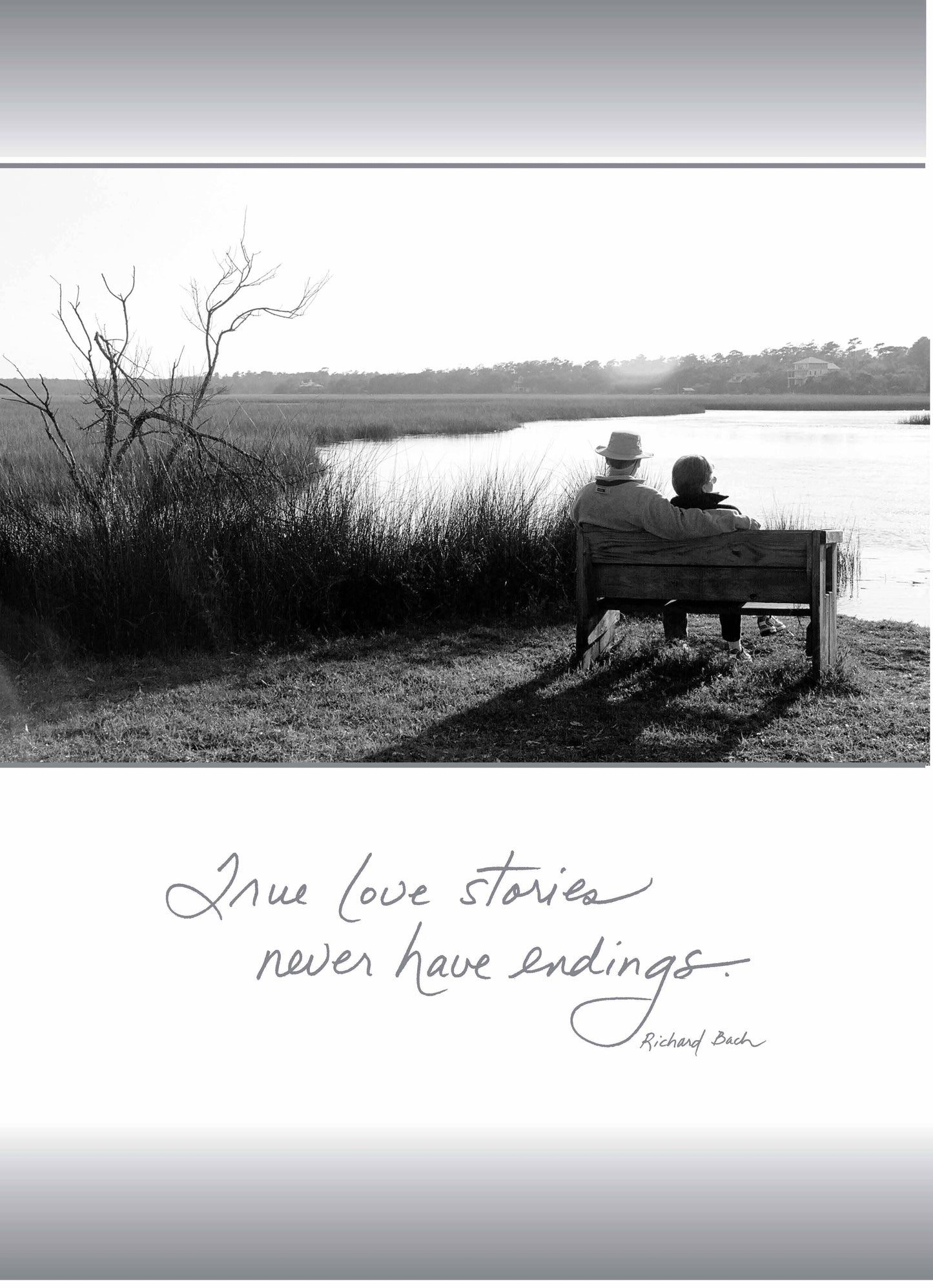 293a: True Love Stories Never Have Endings. - Richard Bach