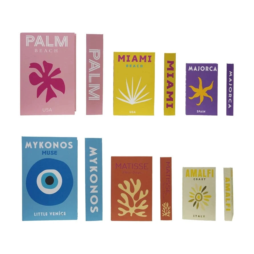 Canvas Book Storage Boxes