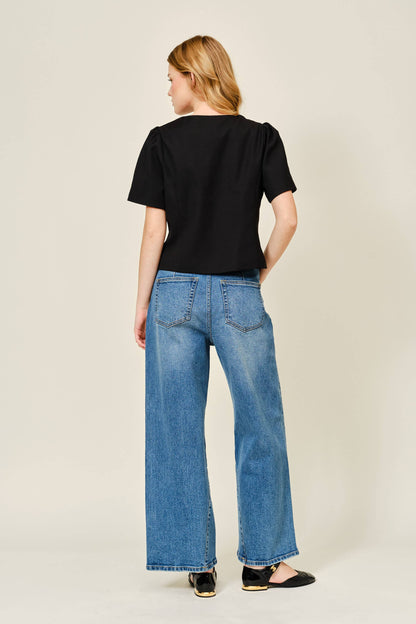 Femme Classic Button Down Blouse