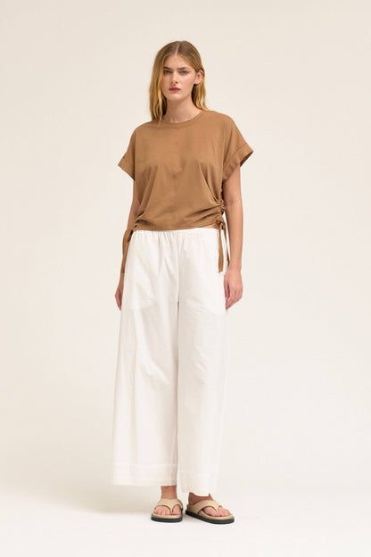 41628 - SIDE SCRUNCH TEE