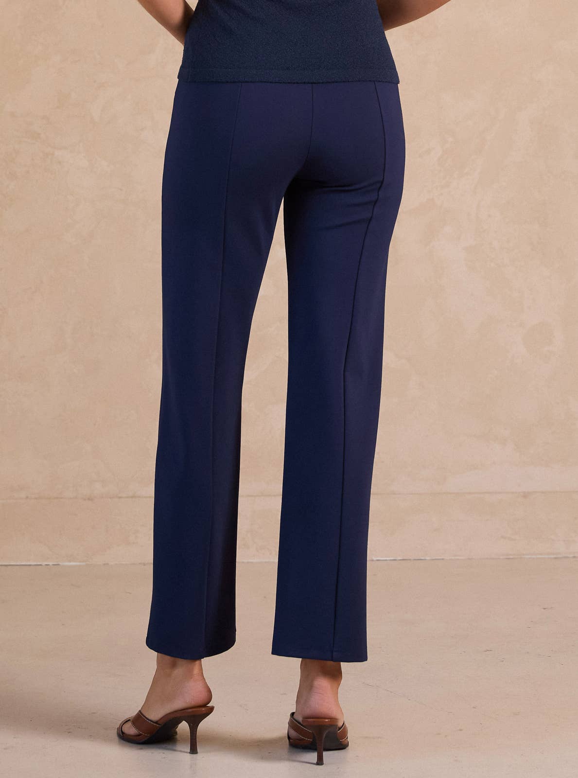 Straight Leg Ponte Pants