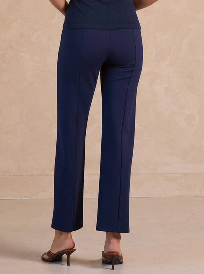 Straight Leg Ponte Pants