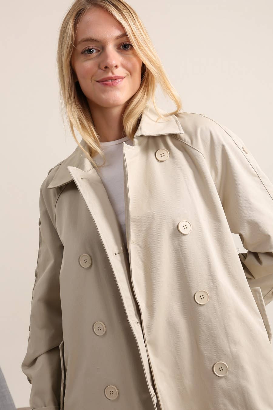 Mid-length Trench Coat