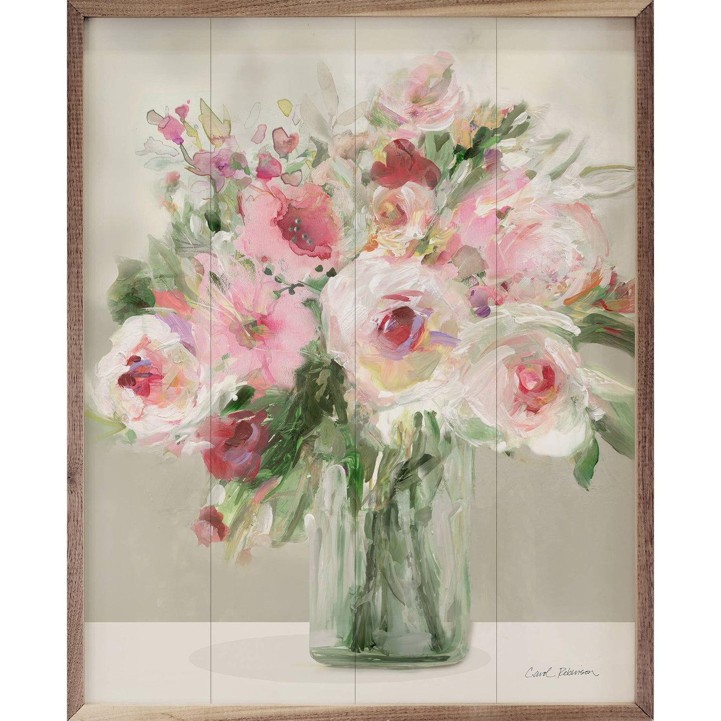 Influence Of Spring 2 By Carol Robinson Wooden Art Print
