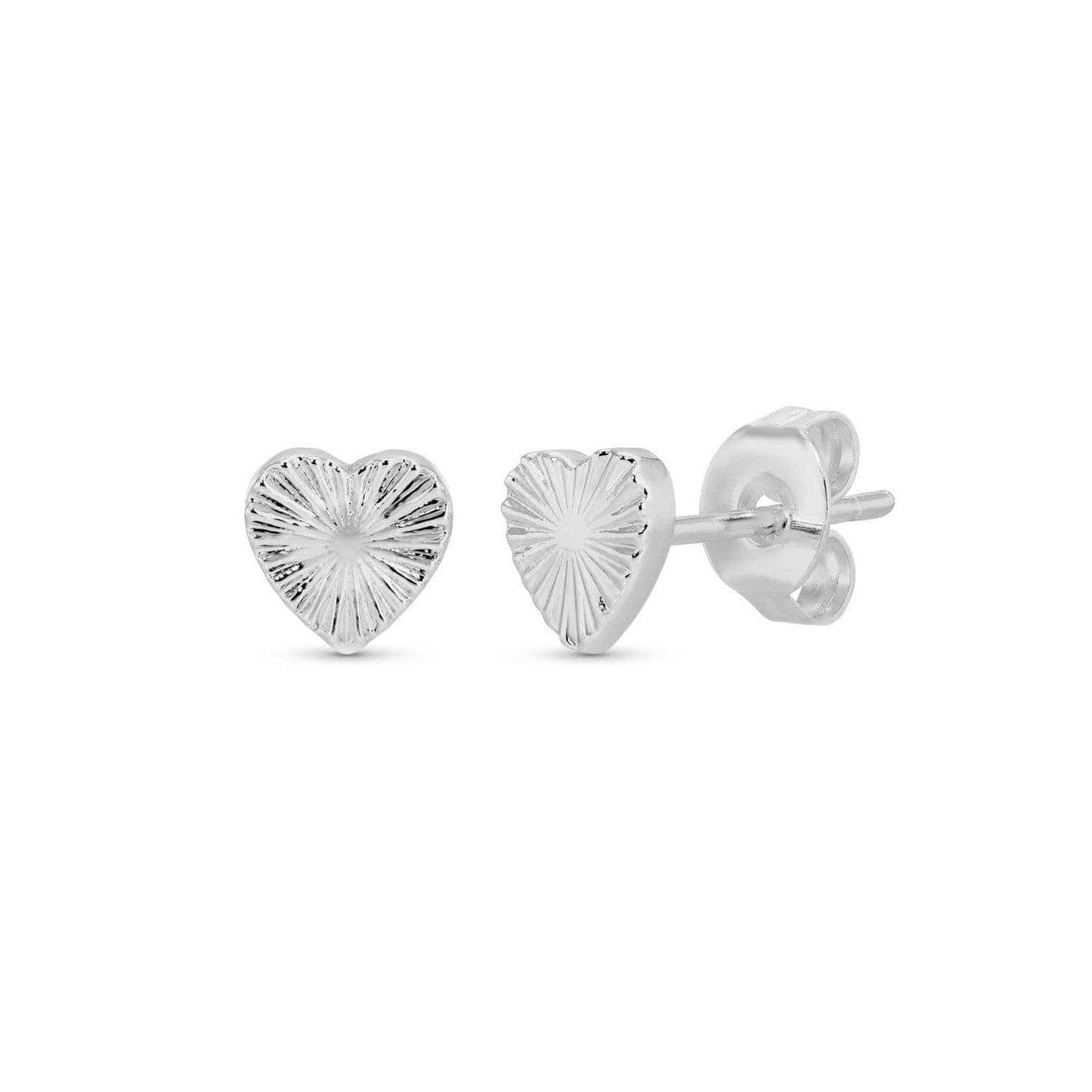 Heart Burst Studs