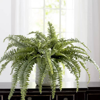 48" Boston Fern Plant - Indoor/Outdoor Faux Fern