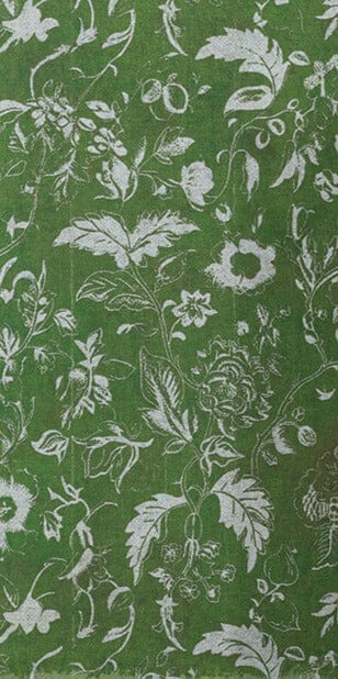 Decorative Book Boxes with Rustic Green Floral Patterns - 2 Sizes/Styles