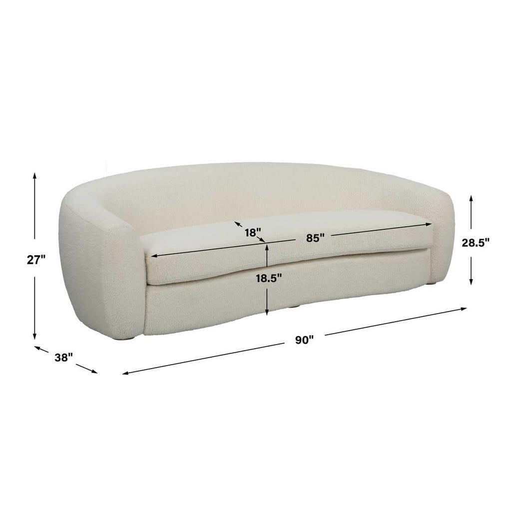 Capra Sofa by Uttermost