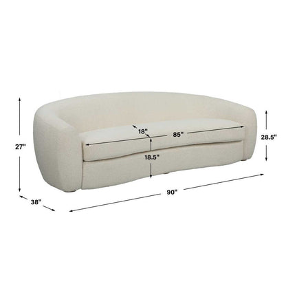 Capra Sofa by Uttermost