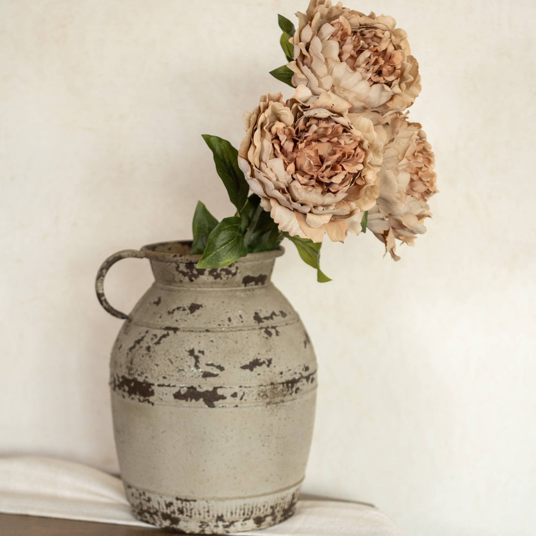 28" TAN PEONY STEM