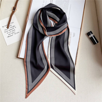 Thin Silk Head Scarf